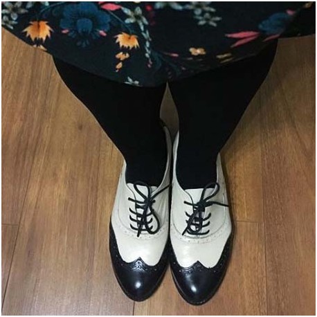 Oxford Toscana Preto Off White