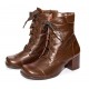 Bota Coturno Chocolate