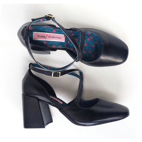 Sapato boneca veneto Preto
