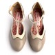 Sapato Boneca Rosa Antunes Fendi ash Prata Off White
