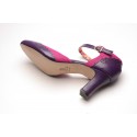 Sapato Retro Violeta Groselha