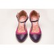 Sapato Retro Violeta Groselha