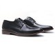 Sapato Solado de Couro Brush Off Preto