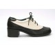 Boneca quadrado preto creme