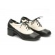 Boneca quadrado preto creme