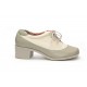 Sapato Retro Cinza Off White