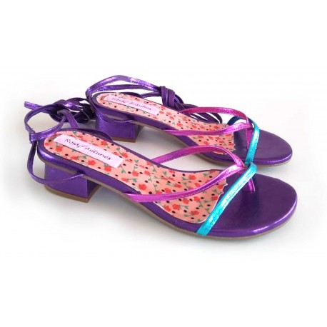 Sandãlia Samanta Three Colors